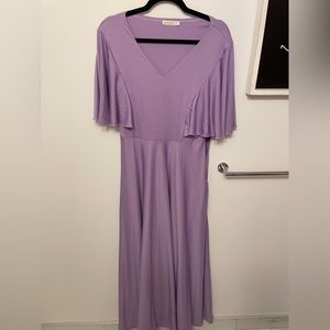 Purple formal, evening or wedding guest dress